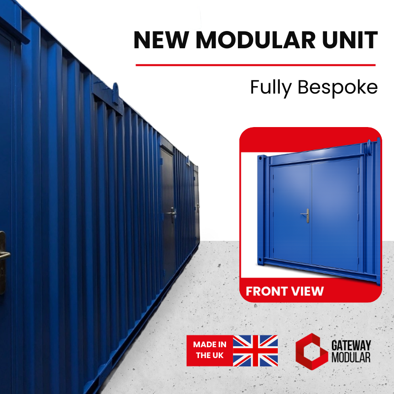 Bespoke 32ft Modular Sports Unit Container Cabin For Sale Across the UK from Gateway Modular