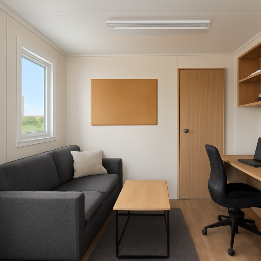 Gateway Modular's welfare units interior layout design options