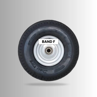Band F Wheel Band F Spare Wheel For Caravan, Holiday Home, Lodge and park home chassis for sale in the UK. Spare Chassis Parts Supplier