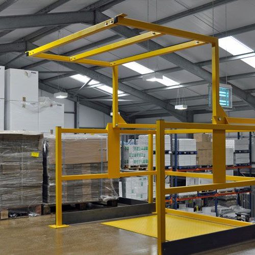 Buy custom work platforms and stillages from Gateway Fabrications available across the UK.