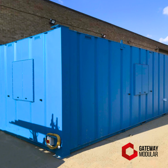 Custom Modular Units Custom modular food kiosk unit fabricated for Beverley Town FC by Gateway Modular & Gateway Fabrications