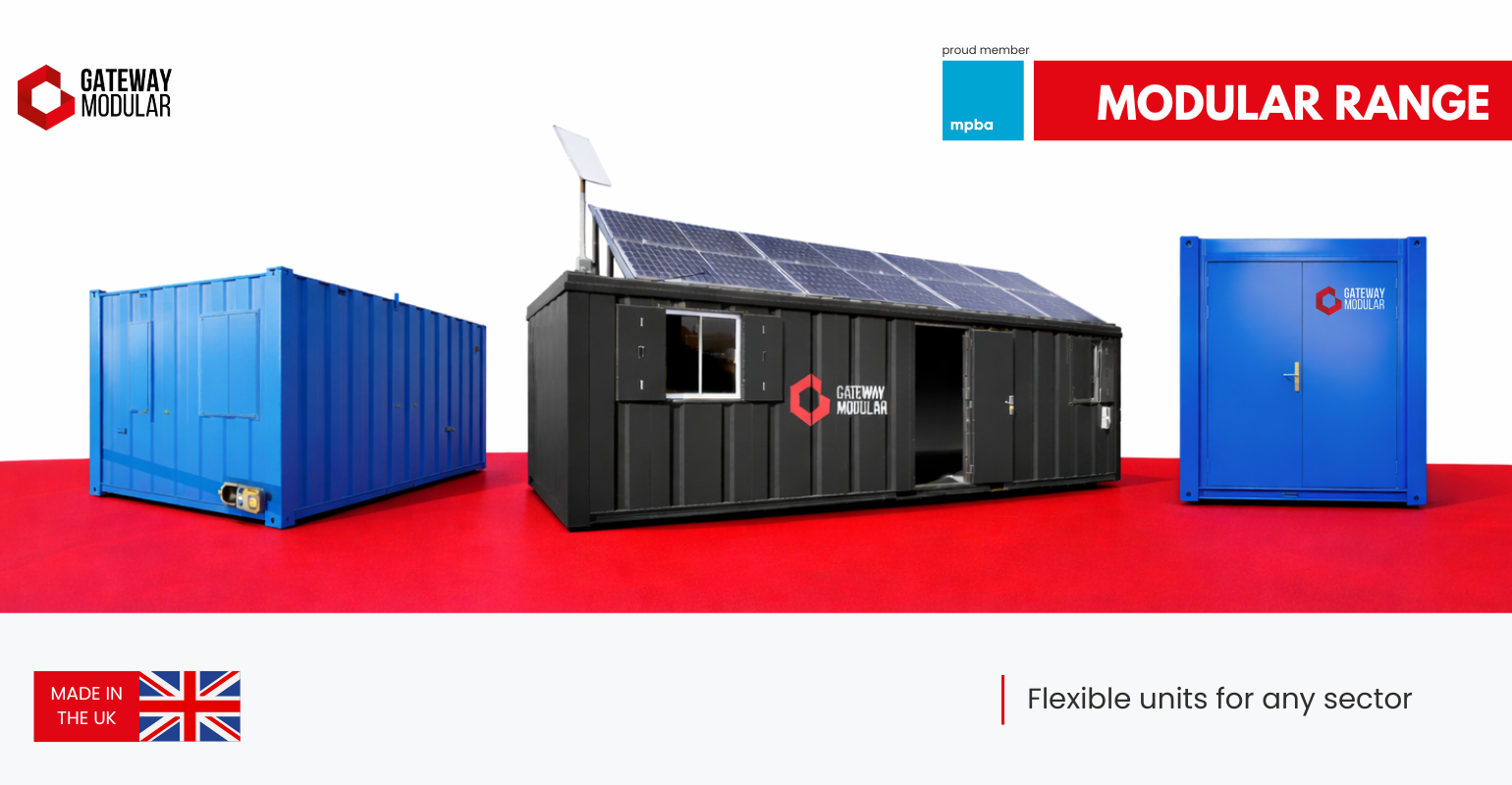 Explore Gateway Modular's 2026 Modular Unit Range - Steel, Durable and Bespoke Steel Modular Solutions